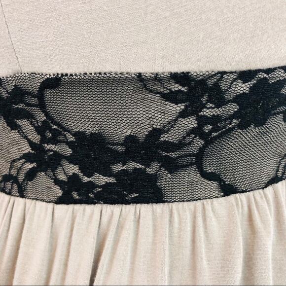 50% OFF V-Neck and V-Back Cap Sleeve Dress with Lace - Picture 4 of 7